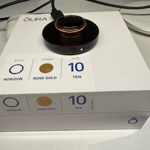 Oura Ring - Rose Gold - Size 10